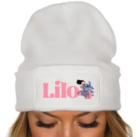 zimowa-biala-czapka-na-prezent-urodziny-upominek-dla-fana-lilo-stitch-wzory