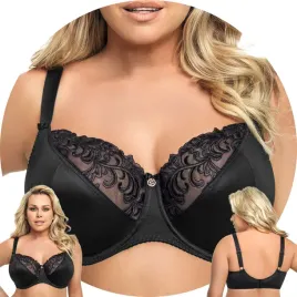 gorsenia-k378-victoria-czarny-haft-biustonosz-soft-95d-miekki