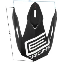daszek-kasku-origine-hero-peak-mx-black-white