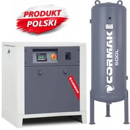 sprezarka-kompresor-srubowy-cormak-luft-700-zbiornik-pionowy-500-l