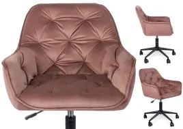 krzeslo-obrotowe-welurowe-rozowe-fotel-obrotowy-dla-dziewczynki-milan-2