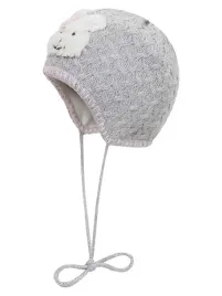 czapka-dziewczeca-szara-z-kroliczkiem-doll-r-47