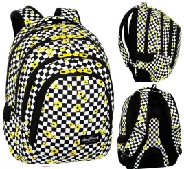 plecak-coolpack-drafter-28-l-kwiatki-chess-flow-szachownica-czarno-biala
