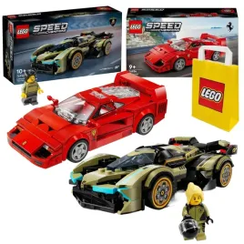 lego-speed-champions-76923-lamborghini-v12-vision-gt-76934-ferrari-f40