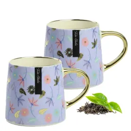 2x-kubek-porcelanowy-duzy-zloty-kwiaty-komplet-zestaw-festa-italia-400ml