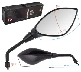 nowe-lusterka-r-r-srednica-gwintu-10mm-motorower-skuter-czarne-homologacja
