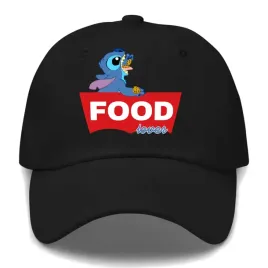 czapka-dziecieca-czarna-z-daszkiem-dla-fana-lilo-stitch-food-lover-wzory