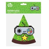 czapeczki-papierowe-game-on-6-sztuk-marka-bez-marki