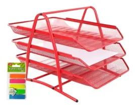 organizer-z-szufladami-polka-na-dokumenty-metal-3-poziomowa-net-czerwona