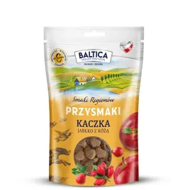 przysmaki-dla-psa-baltica-smaki-regionow-kaczka-z-jablkiem-i-roza-100-g