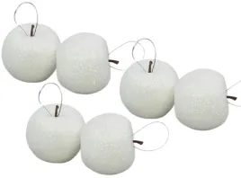 biale-jabluszka-brokatowe-6-cm-6-sztuk-jablka-z-zawieszka-bombki-swieta-bn