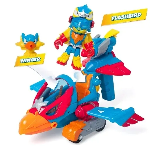 super-zings-things-zestaw-samolot-wild-eagle-jet-stan-nowy