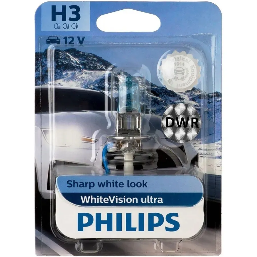 2xzarowki-philips-h3-whitevision-ultra