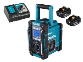 makita-aku-radio-budowlane-bluetooth-lxt-18v-2x3ah-bl1830-dc18rc-dmr300