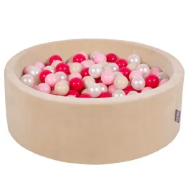kiddymoon-suchy-basen-okragly-welurowy-dla-dzieci-z-kulkami-200-pileczek