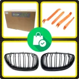 nerki-atrapa-grill-czarny-polysk-do-bmw-e60-e61-m5-stan-opakowania-oryginalne-stan-nowy