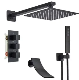 bateria-prysznicowa-z-termostatem-dodatkowa-wylewka-wodospad-or-czarny-mat