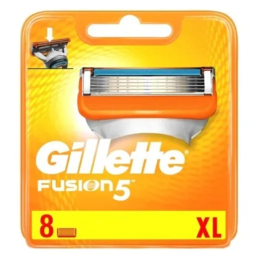 8x ORYGINALNE WKŁADY OSTRZA NOŻE GILLETTE FUSION5
