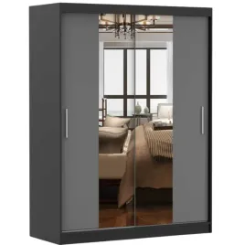 szafa-przesuwna-vista-01-150x61-czarny-szary-lustro-polki-producent