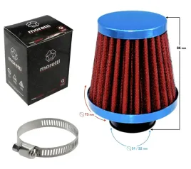 filtr-powietrza-stozkowy-niebiesko-czerwony-srednica-31-mm