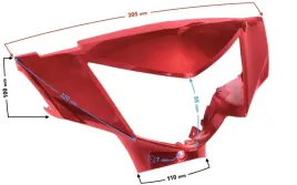 obudowa-reflektora-przod-czerwona-scalpel