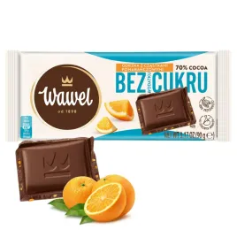 czekolada-gorzka-70percent-bez-dodatku-cukru-z-czastkami-pomaranczy-wawel-90g