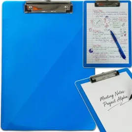 deska-z-klipem-a4-clipboard-podkladka-do-pisania-niebieska-transparentna