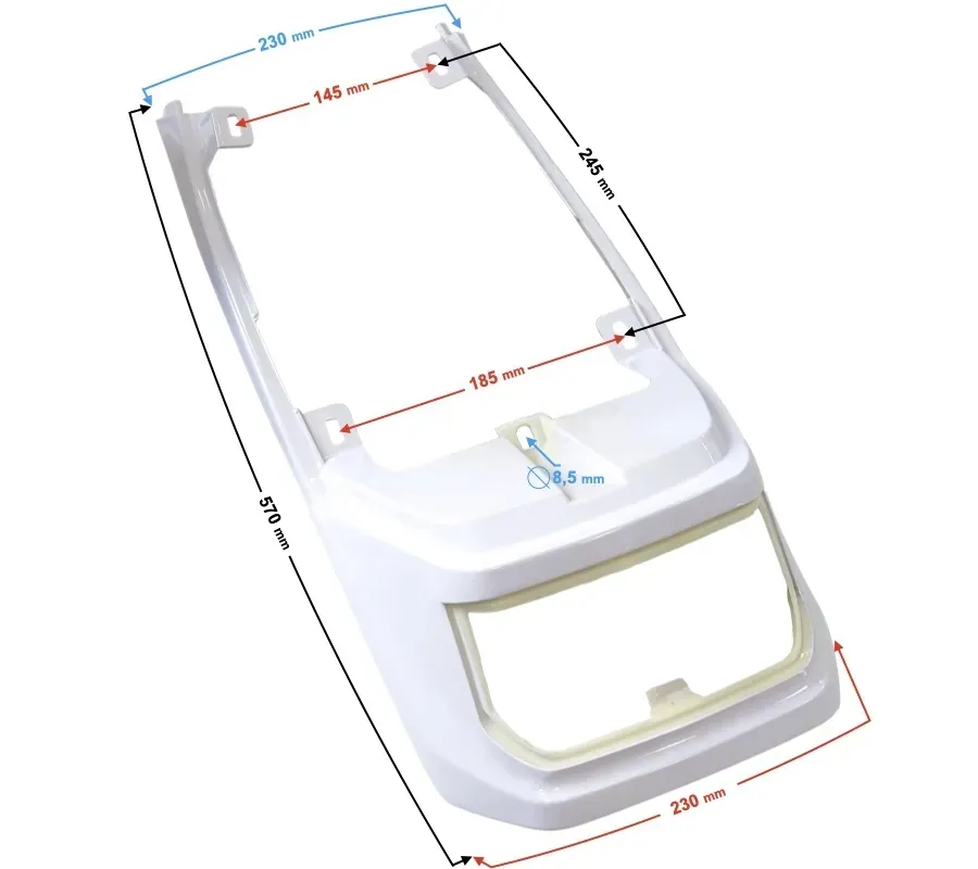 obudowa-tyl-biala-fighter-2-stan-nowy