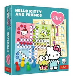 gra-planszowa-rodzinna-hello-kitty-2w1-chinczyk-weze-i-drabiny-trefl-dzieci