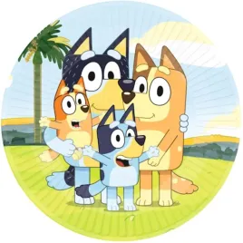 talerzyki-papierowe-bajka-piesek-bluey-i-bingo-23-cm-8-sztuk-urodziny-dekor