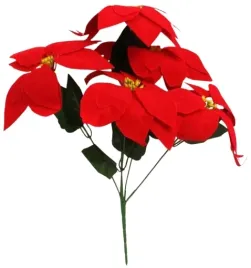 bukiet-czerwona-gwiazda-betlejemska-poinsecja-7-kwiatow-35-cm-welur-swieta