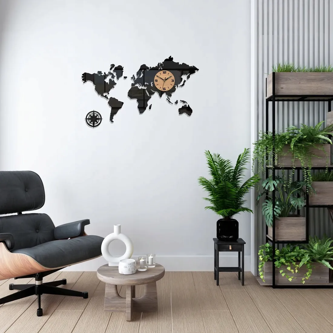 zegar-scienny-mapa-swiata-85-cm-nowoczesny-cichy