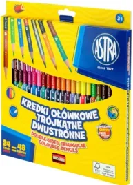 kredki-olowkowe-astra-trojkatne-dwustronne-24-kredki-48-kolorow-temperowka