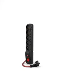 acar-f5-power-czarny-5-x-gniazdo-sieciowe-230-v-5-m