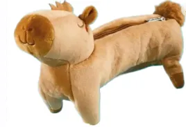 kayet-piornik-saszetka-jednokomorowy-pluszowy-kapibara-caoy-bara-brazowy