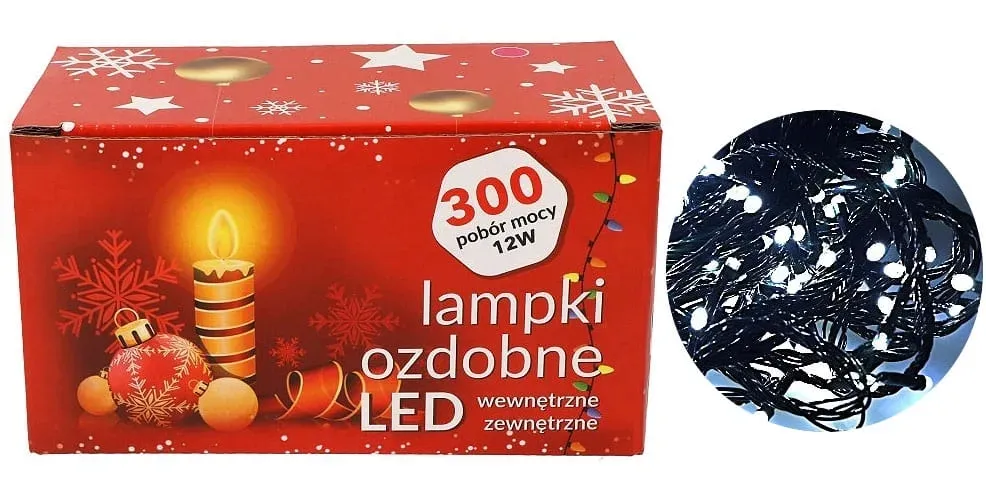 lampki-choinkowe-300-led-biale-zimne-programator-stan-nowy
