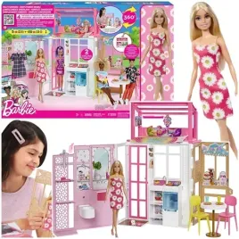 barbie-lalka-domek-skladany-obracany-umeblowany-lazienka-jadalnia-piesek