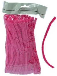 rozowe-druciki-kreatywne-druty-pluszowe-30cm-100-sztuk-wyciory-ozdobne-deko