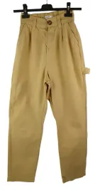 spodnie-damskie-pullandbear-rozmiar-xs-bezowe