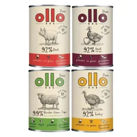 mokra-karma-dla-psa-ollo-pure-wolowina-i-zielone-zwacze-4x400-g
