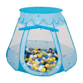 selonis-nz-100x-namiot-suchy-basen-zamek-z-pilkami-kulki-100-szt