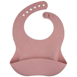 canpol-babies-sliniak-silikonowy-z-kieszonka-dots-pink-4m