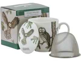 porcelanowy-kubek-380-ml-z-zaparzaczem-ptaki-polski-agata-hajdecka-puszczyk