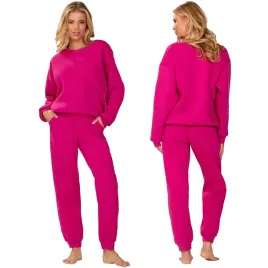 dkaren-rehema-kpl-fuksja-l-bawelna-dres-rozowy-komplet-bluza-spodnie