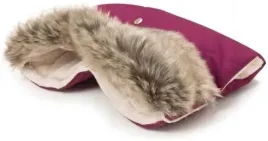 mufka-do-wozka-sanek-z-futerkiem-burgundy-winter