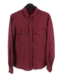 koszula-damska-massimo-dutti-36-bordowa