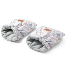 mufki-rekawice-do-wozka-sanek-ocieplane-plusz-2szt