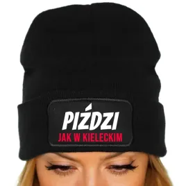 czapka-jesienna-bawelniana-zimowa-czarna-pizdzi-jak-w-kieleckim-wzory