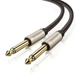 ugreen-mocny-kabel-przewod-audio-zlacze-2x-wtyk-jack-6-35-mm-w-oplocie-1m
