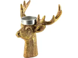 santa-lila-figurka-swiecznik-zloty-jelen-14x7-cm